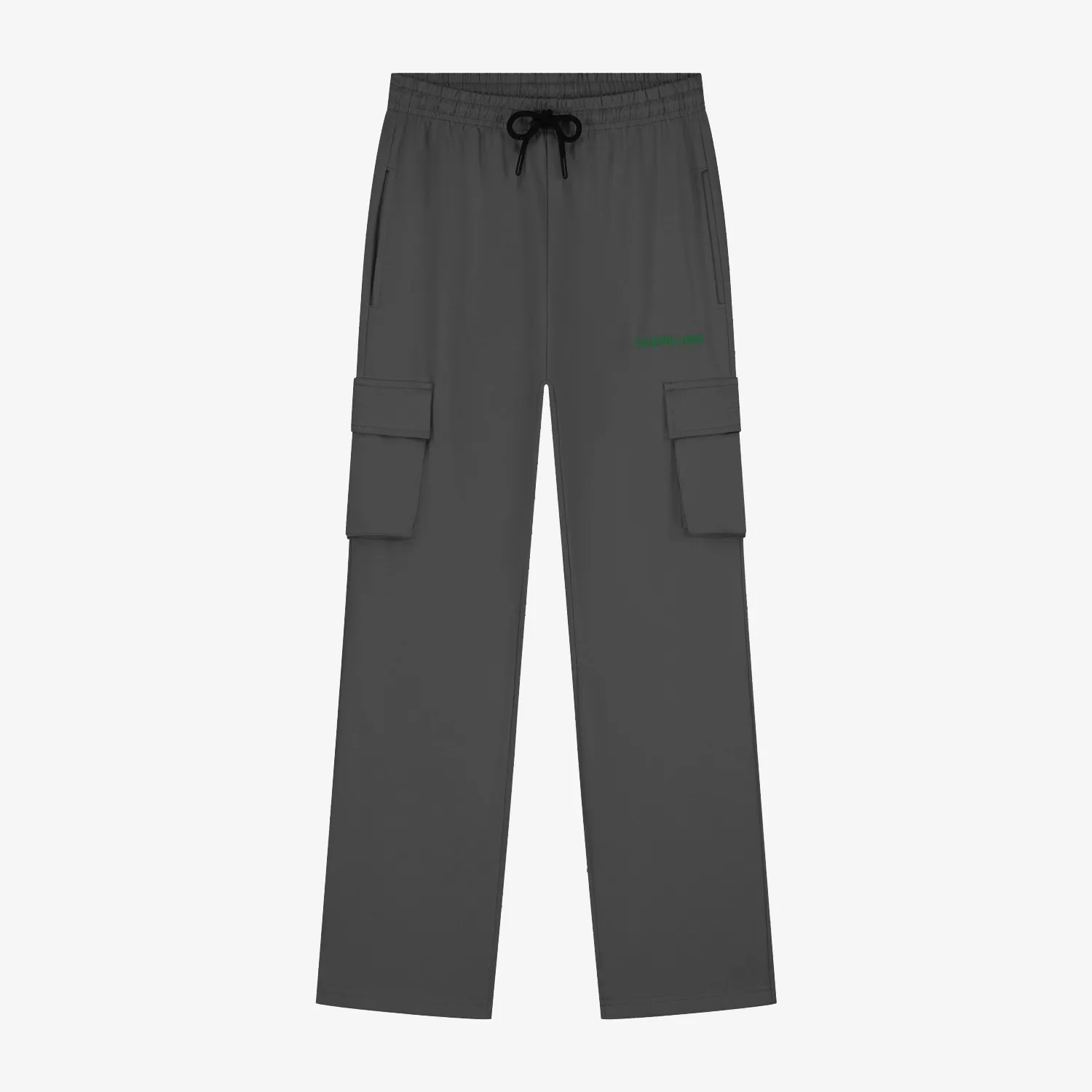 5ivepillars Relaxed Fit Cargo Sweatpants - Charcoal Grey