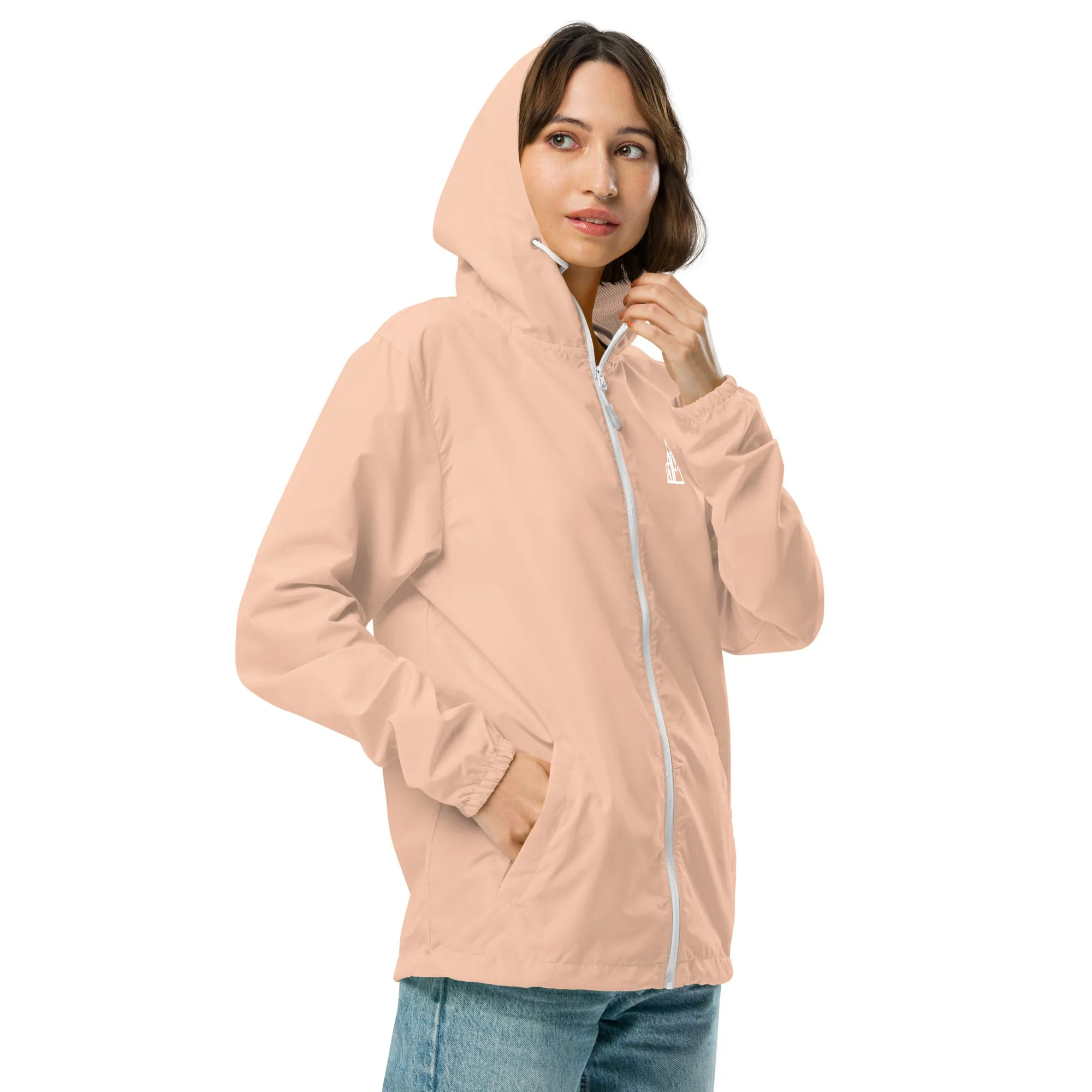 Abundance | unisex lightweight zip up windbreaker