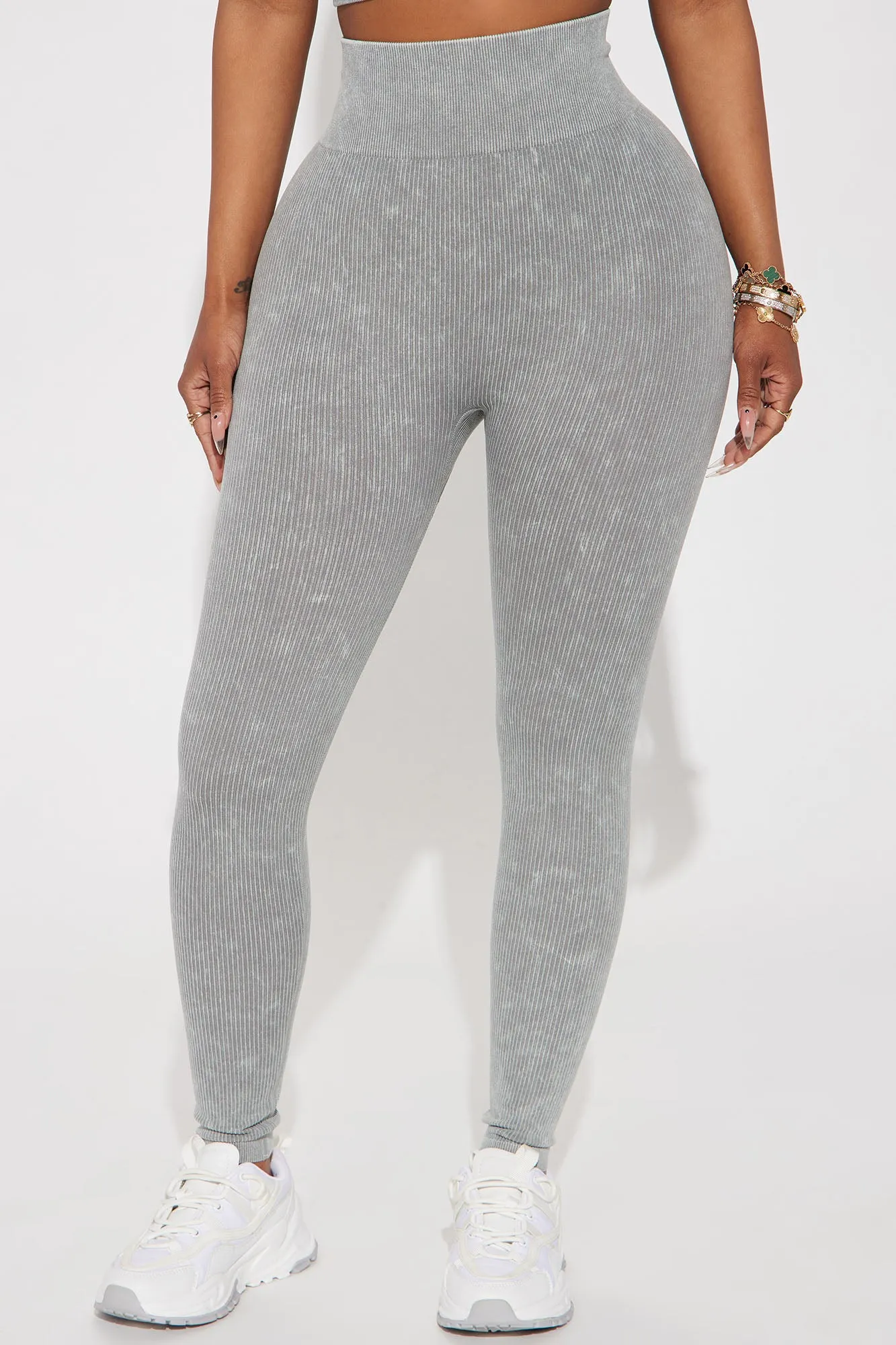 Advantage Seamless Active Leggings - Charcoal