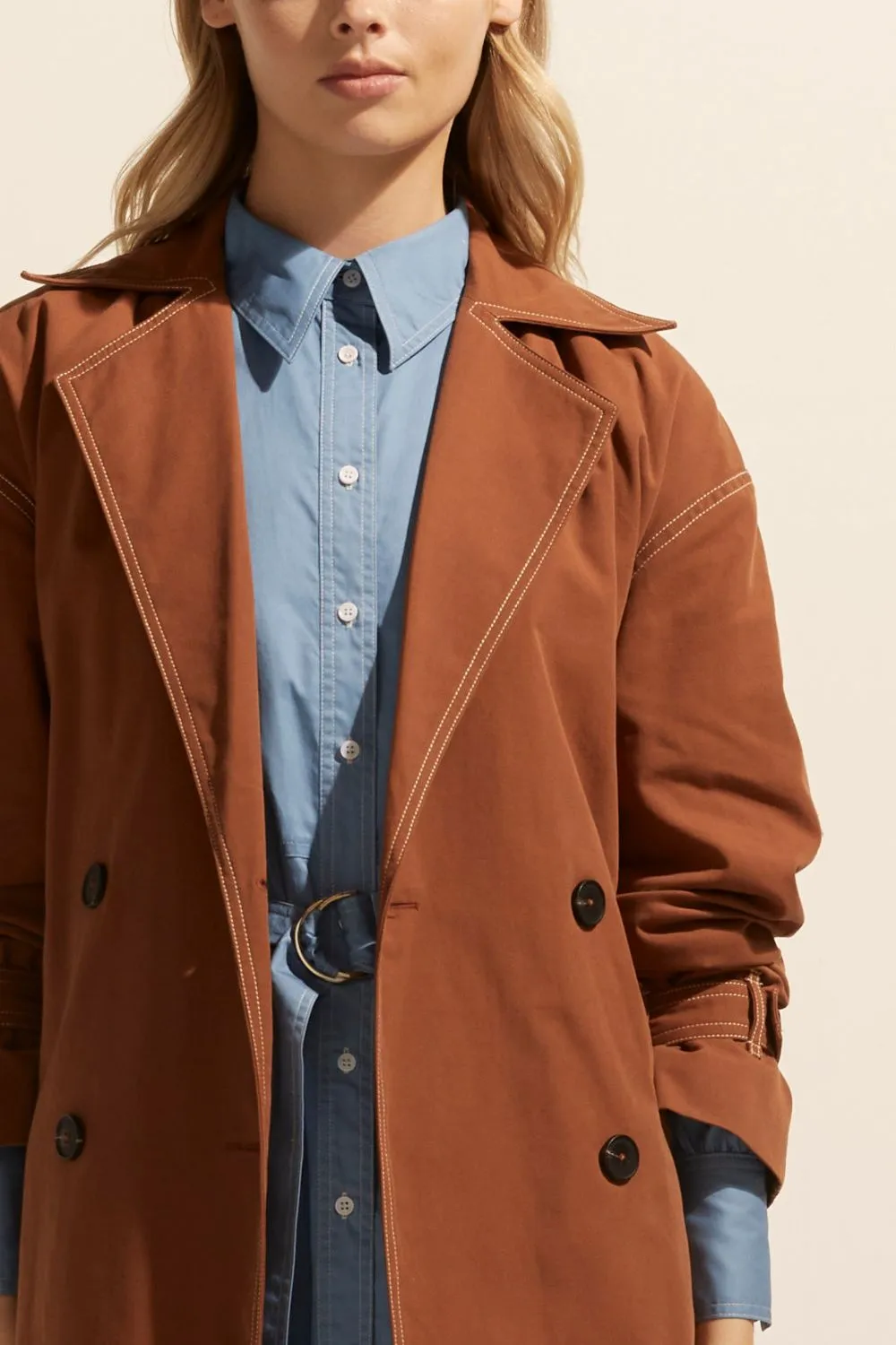 Agent coat - Sienna