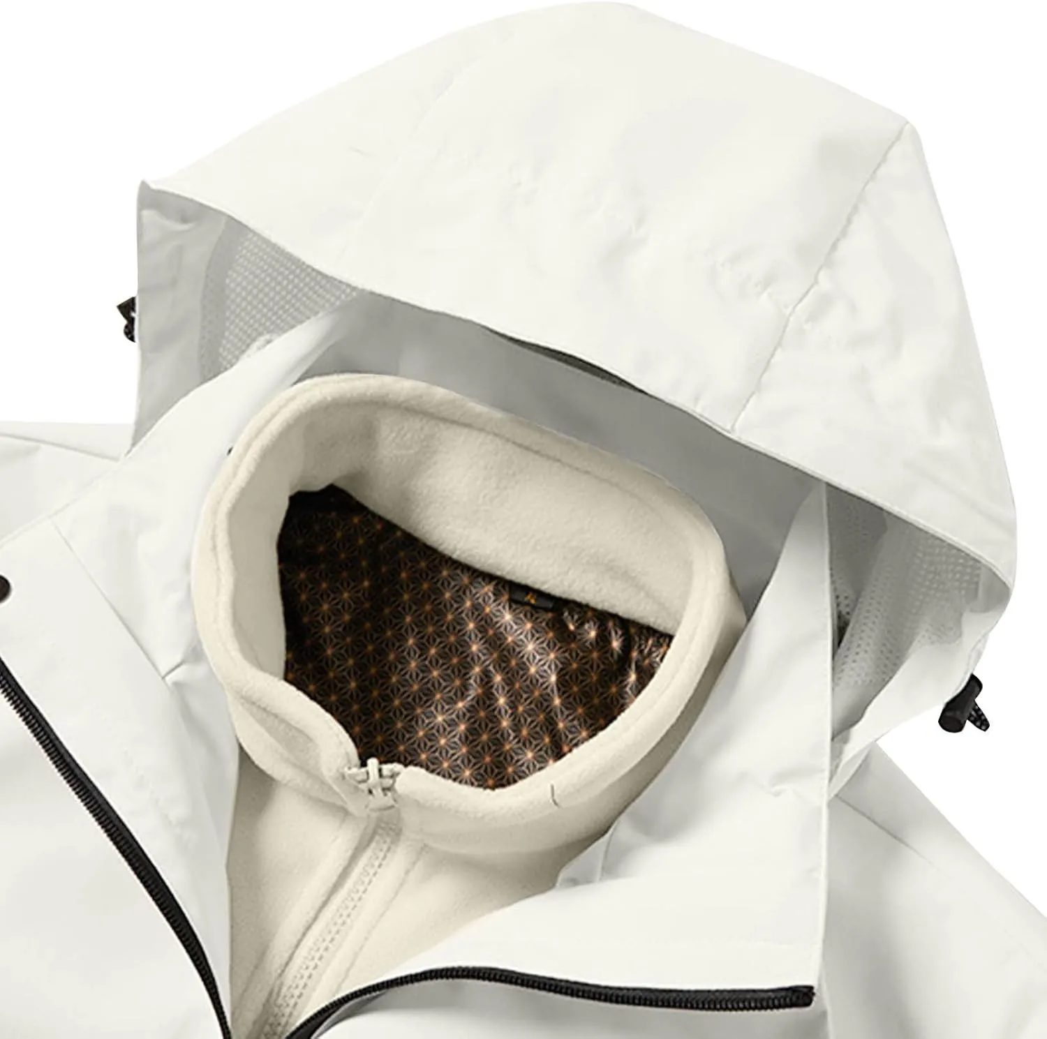 Akklian Women's Waterproof Outdoor Snowboard Breathable Ski Jacket Winter Warm Fleece Lined Windbreaker Zip Up Hooded Jacket