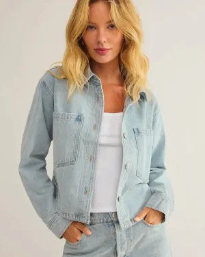 All Day Cropped Denim Jacket