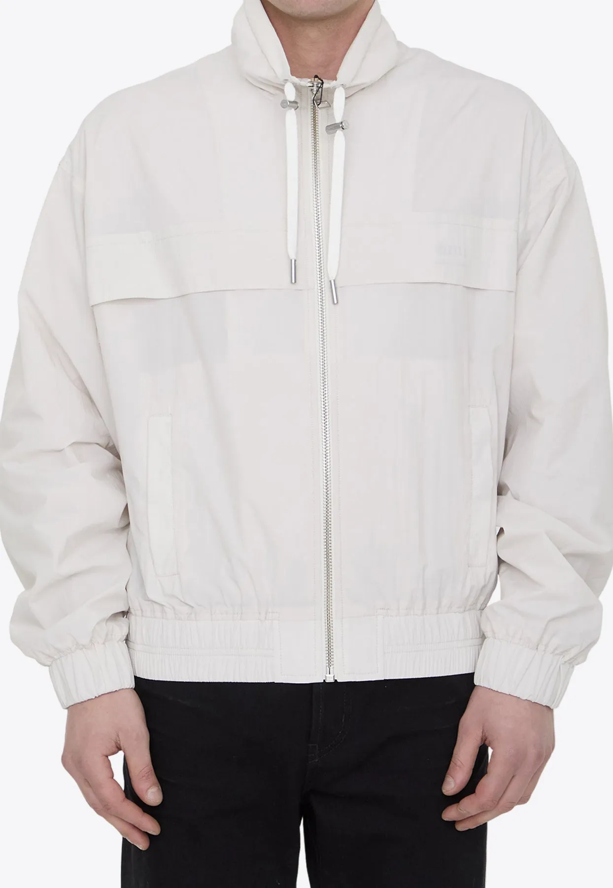 Ami Alexandre Mattiussi Zip-Up Windbreaker Jacket
