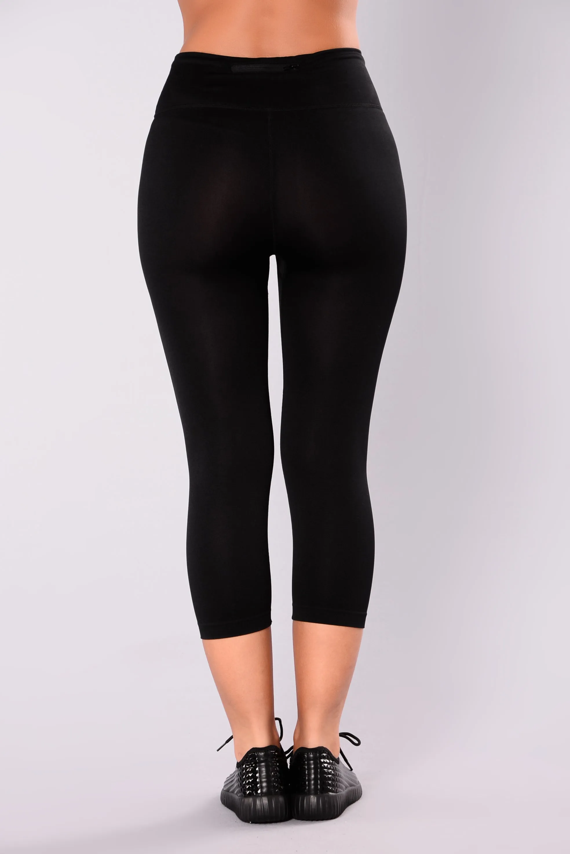 Angela Seamless Active Leggings - Black