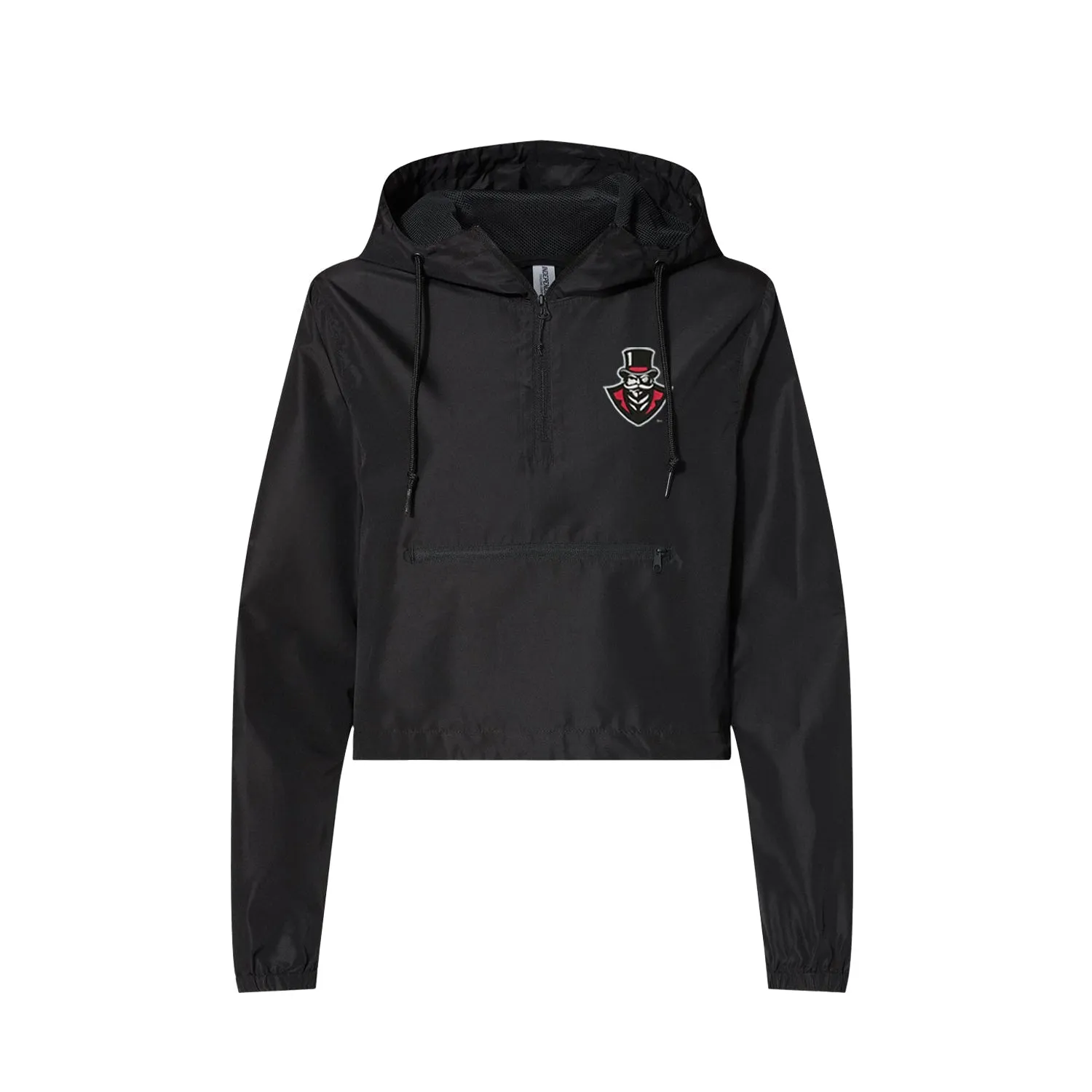 Austin Peay Crop Windbreaker