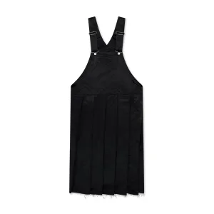 BLACK Comme des Garçons - Satin Pleated Overalls - (Black)