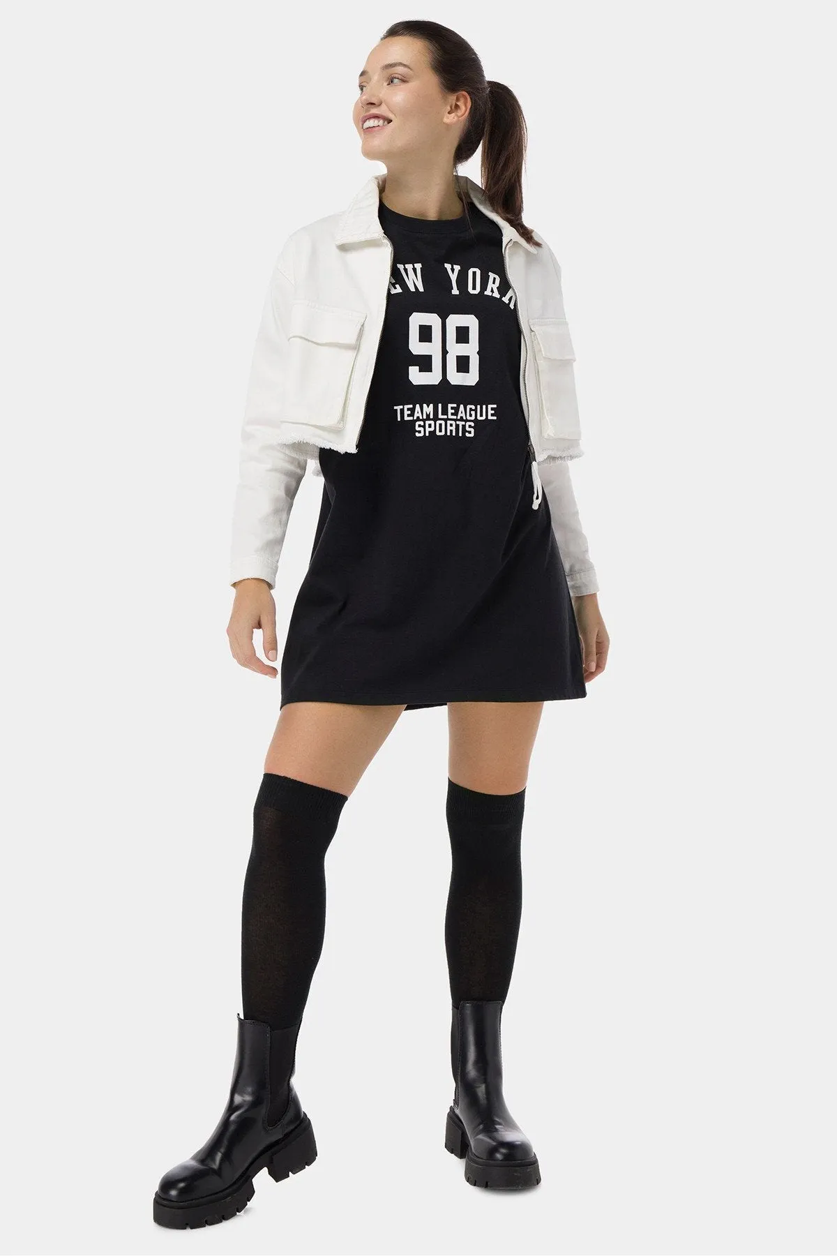 Cargo Jacket For Women - White