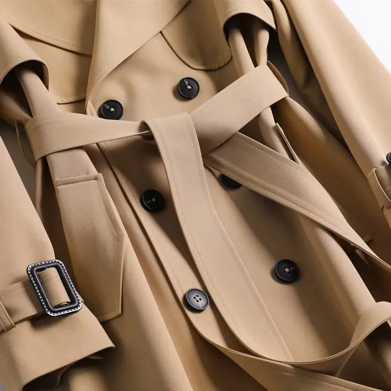 Classic trench coat with a timeless style
