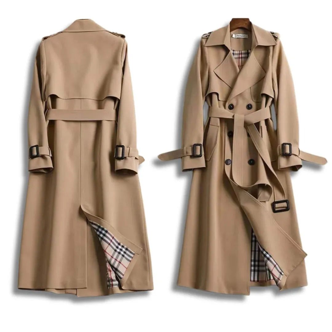 Classic trench coat with a timeless style