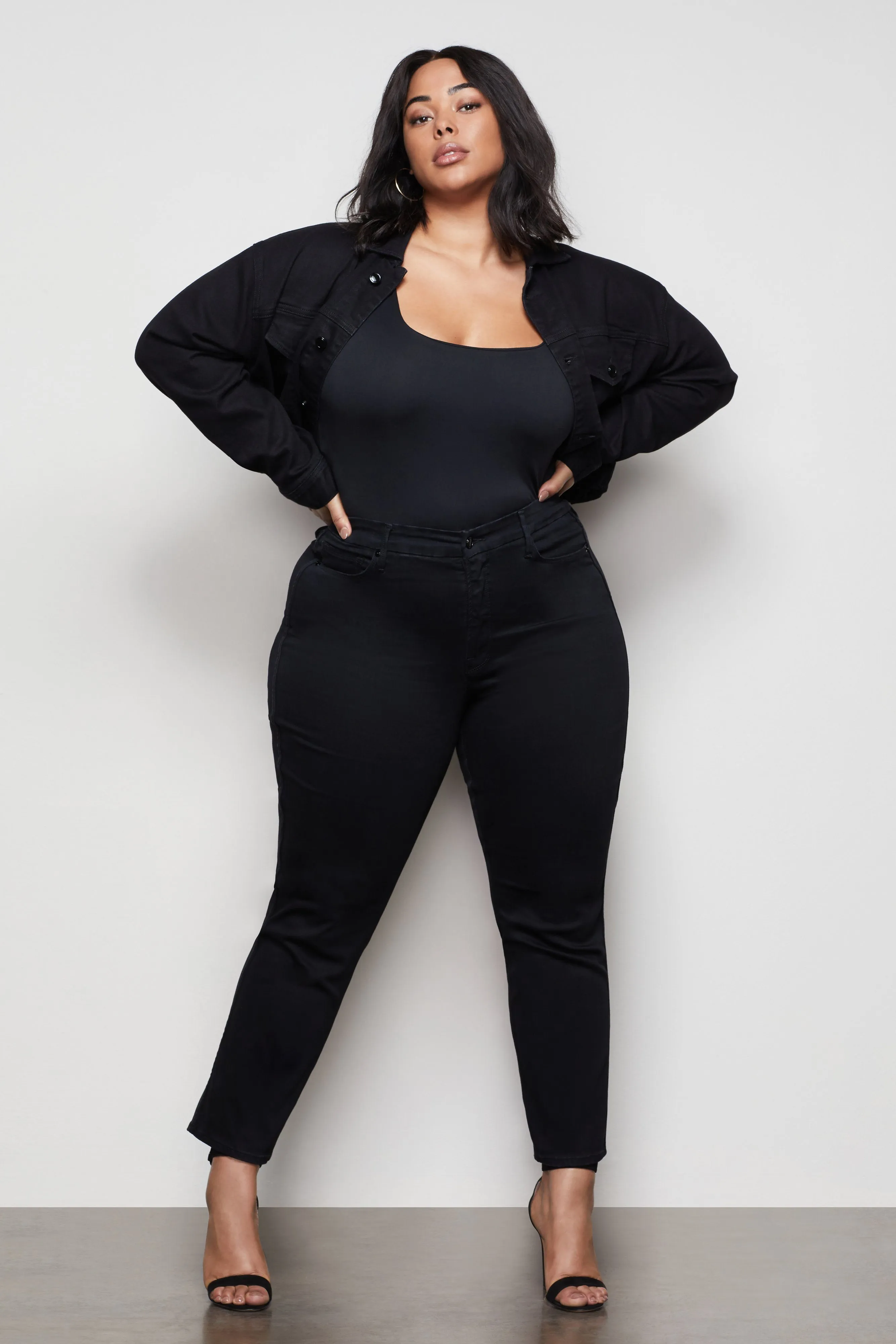 CROPPED JACKET | BLACK001