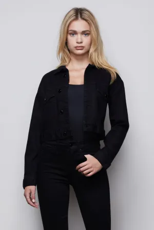 CROPPED JACKET | BLACK001