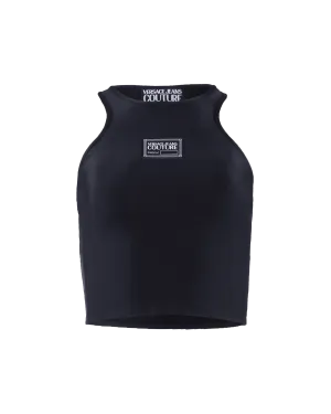 Cropped Patch Logo Tank Top