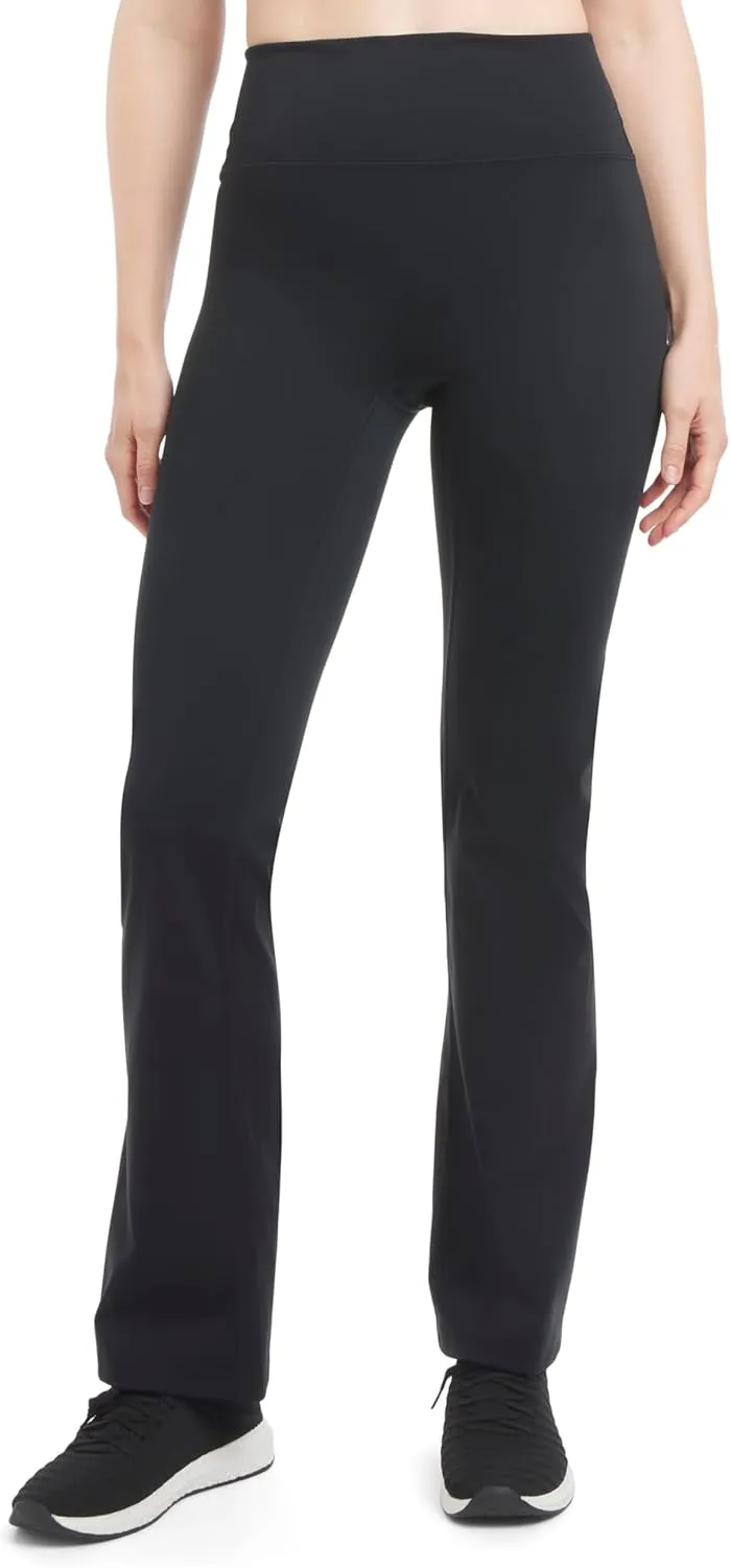 Danskin Women's Active High Waist Straight Leg Yoga Pants