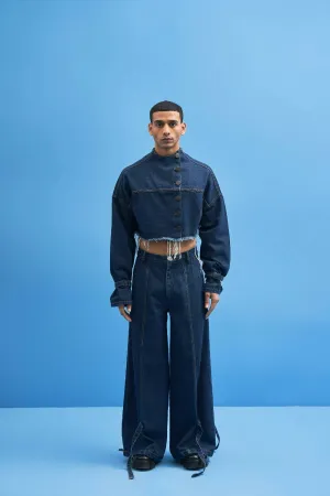Denim Cropped Jacket
