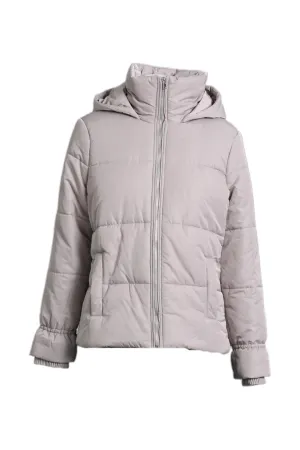 Dusty Pink Puffer Jacket