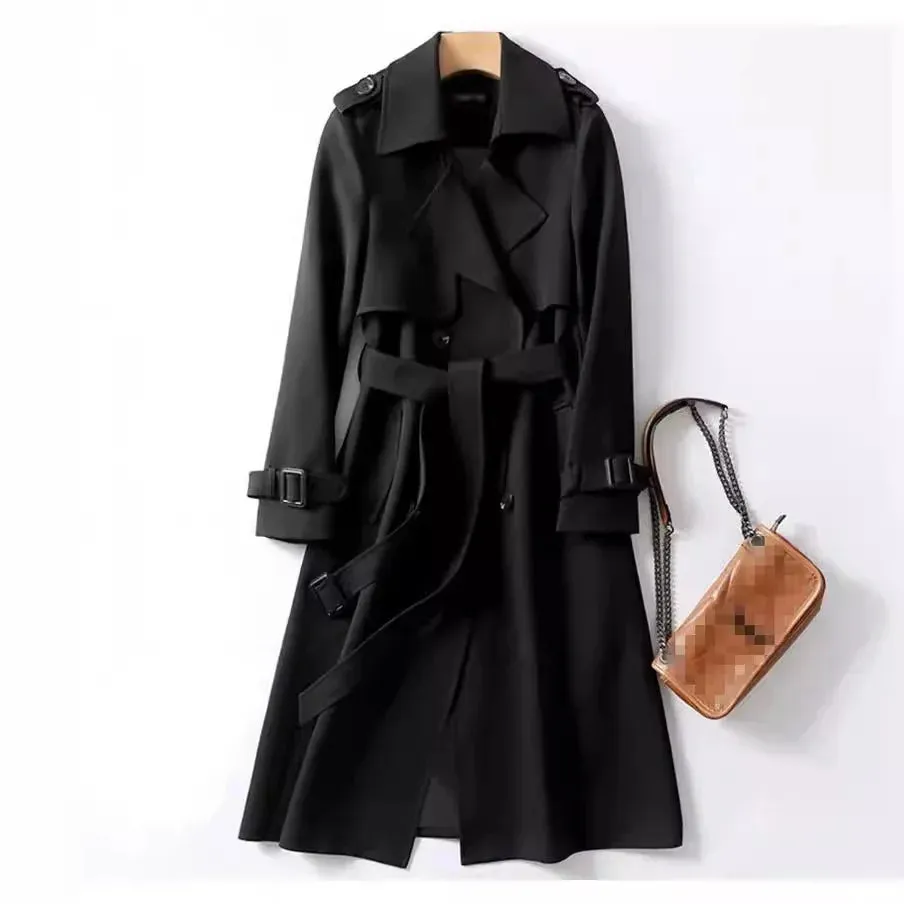 Elara Vintage Trench Coat