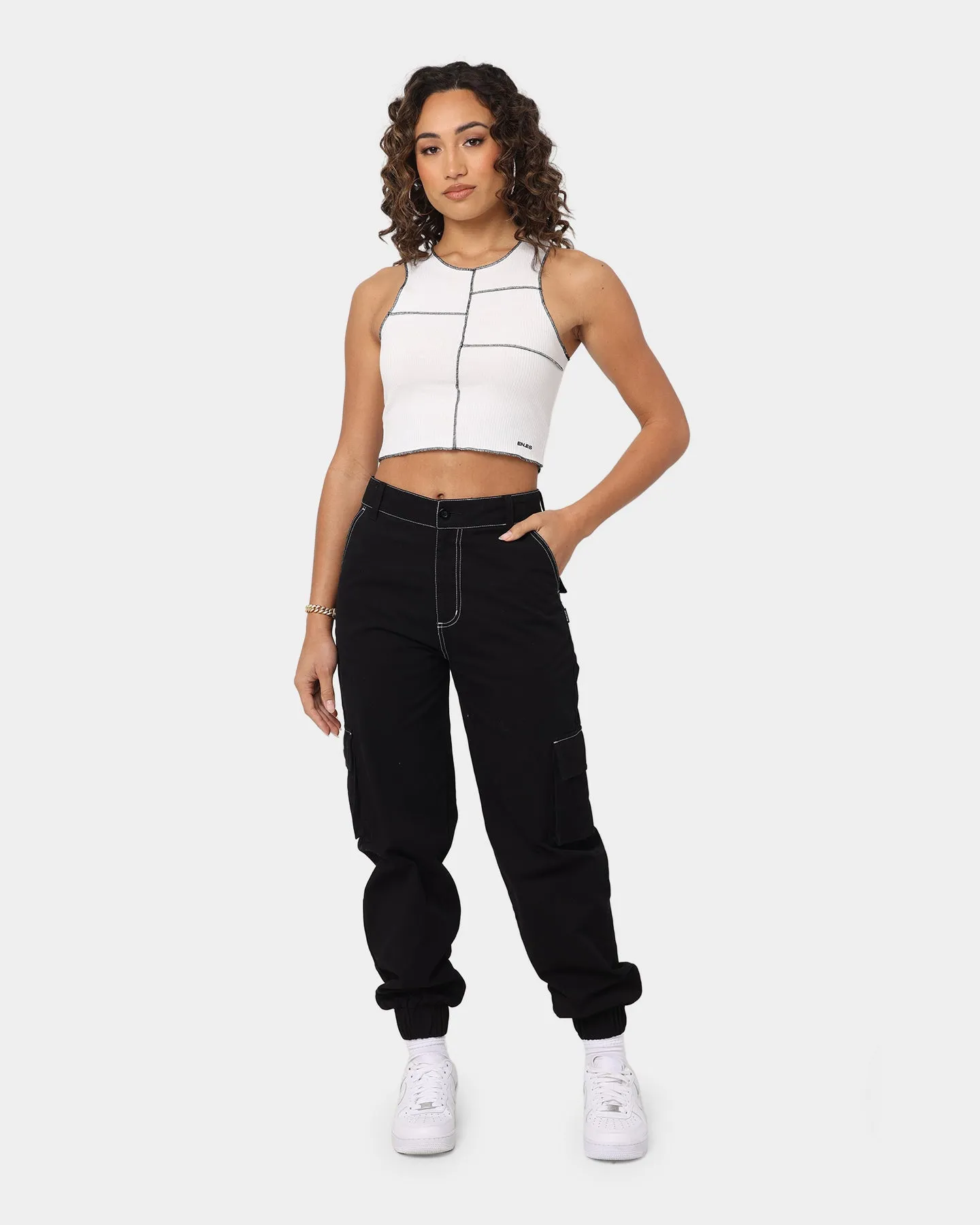 EN ES Women's Sugar Tank Off White