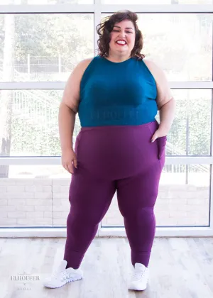 Essential Gwen Legging - Plum