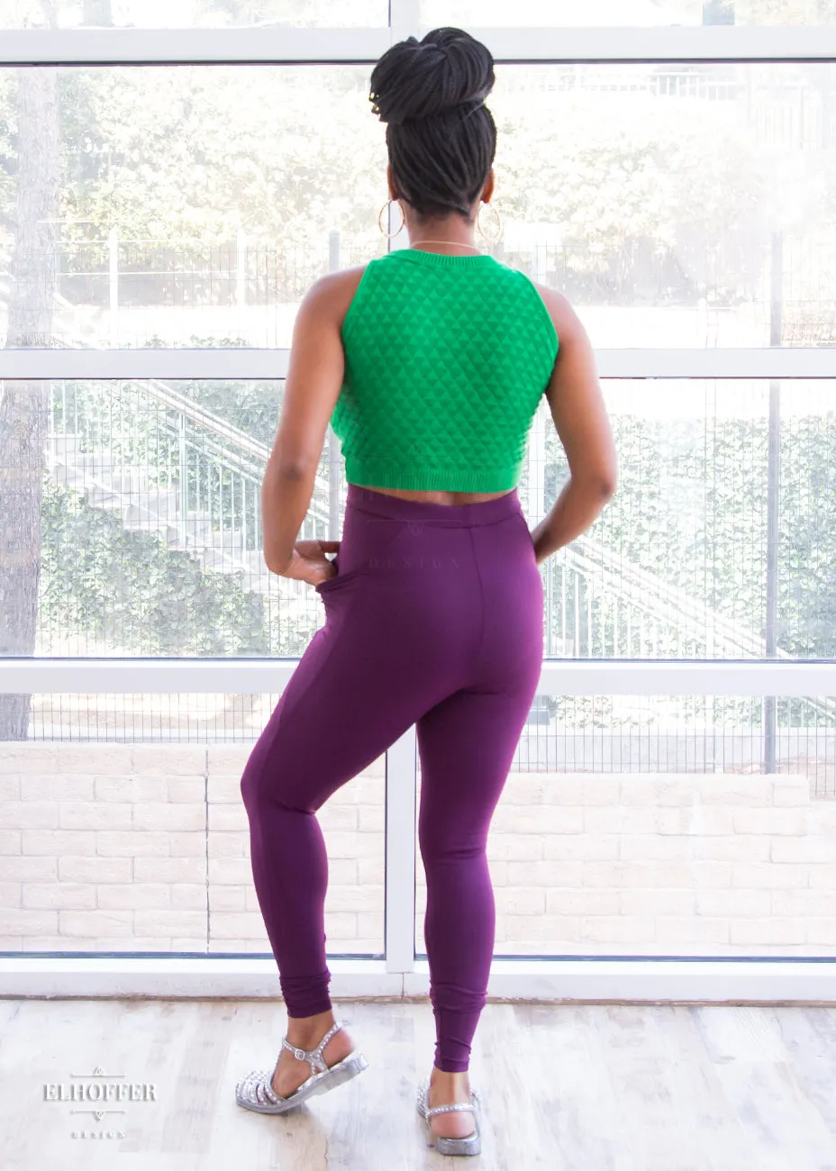 Essential Gwen Legging - Plum