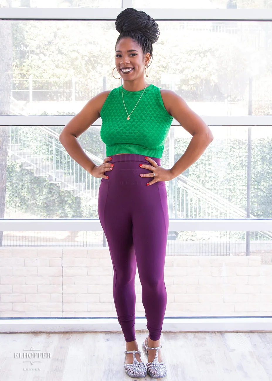 Essential Gwen Legging - Plum