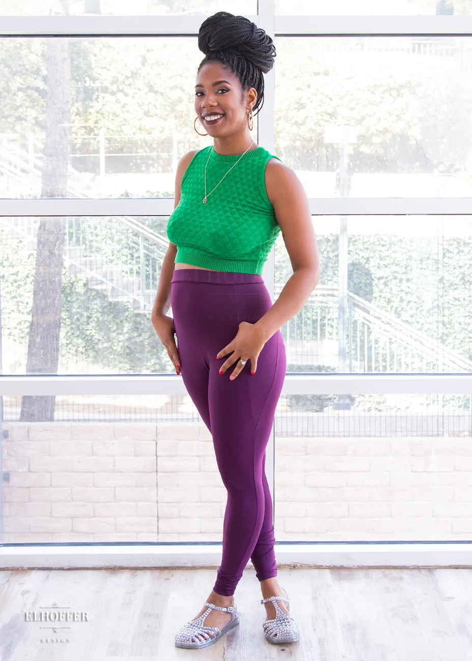 Essential Gwen Legging - Plum