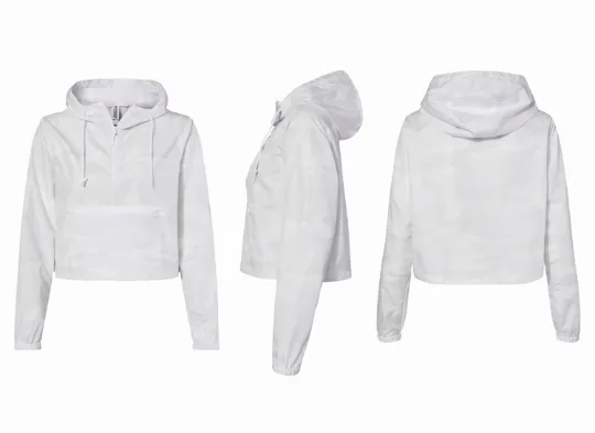 Furman University Windbreaker - Crop Length