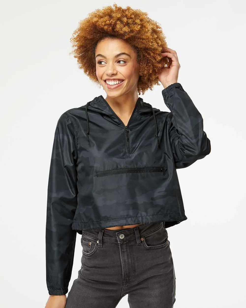 Furman University Windbreaker - Crop Length