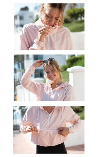 Furman University Windbreaker - Crop Length