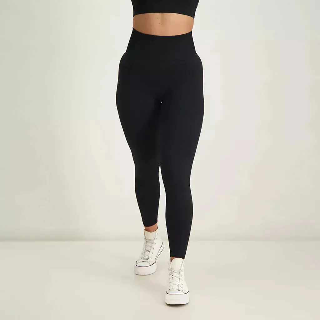 Fusion - Scrunch Seamless Legging Black
