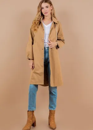 Harper Solid Hooded Zip-Up Windbreaker ***FINAL SALE***