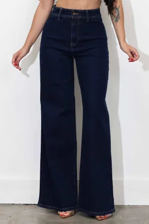 High Rise Wide Leg Jeans