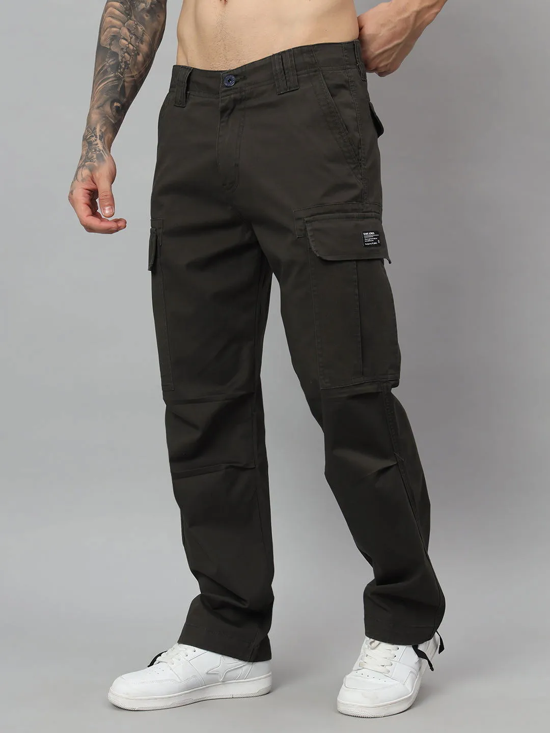 HUNTER GREEN BAGGY CARGO