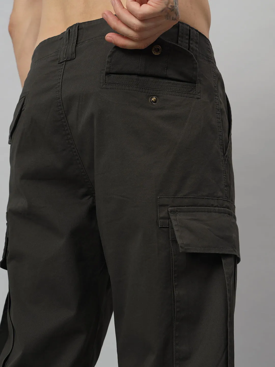 HUNTER GREEN BAGGY CARGO