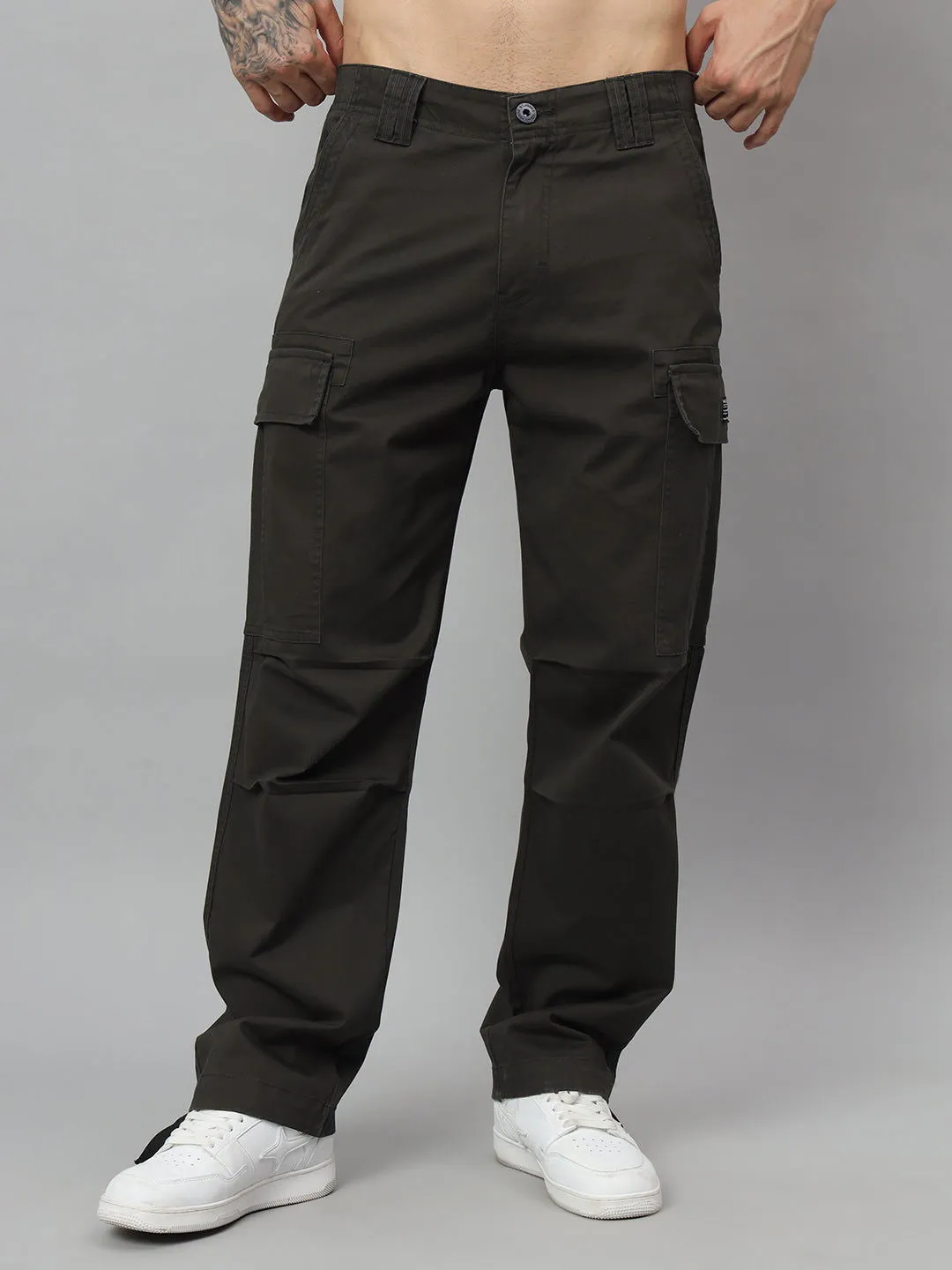 HUNTER GREEN BAGGY CARGO