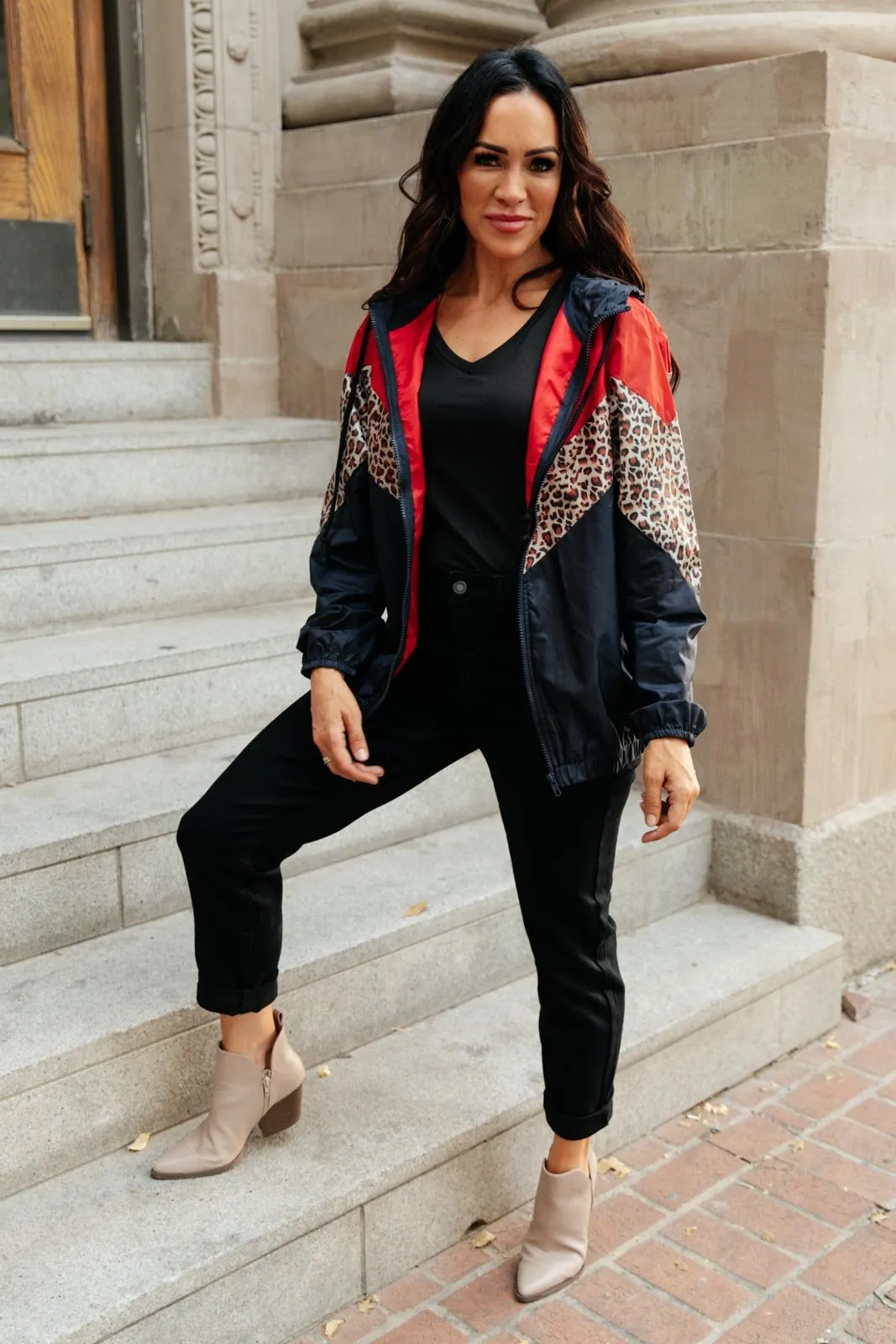 In the Wild Windbreaker in Navy