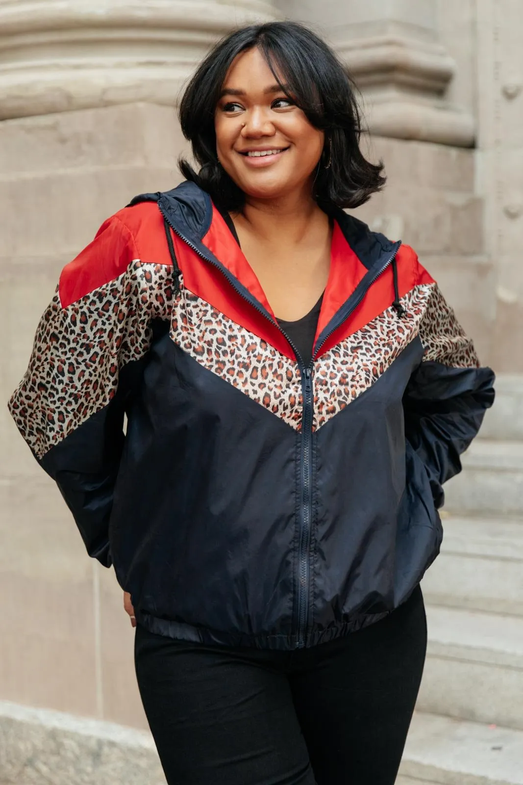 In the Wild Windbreaker in Navy