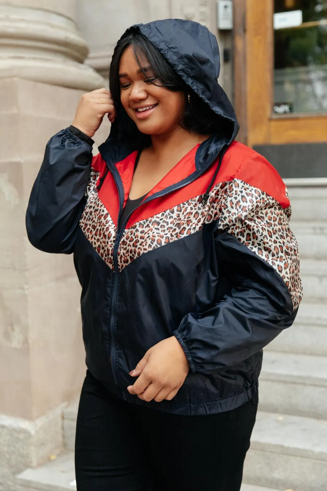 In the Wild Windbreaker in Navy
