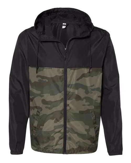Independent Lightweight Windbreaker Full-Zip Jacket
