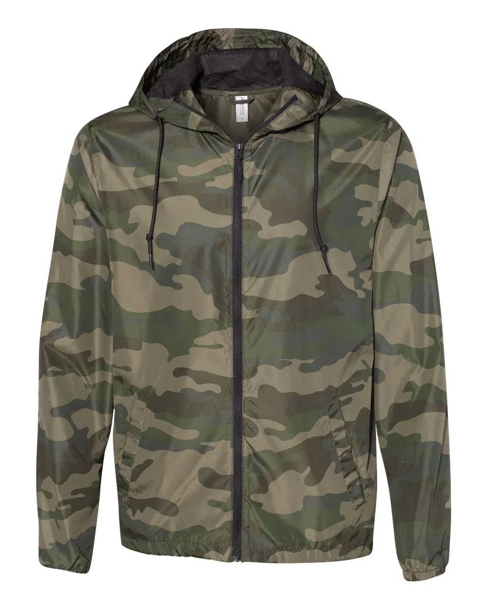 Independent Lightweight Windbreaker Full-Zip Jacket