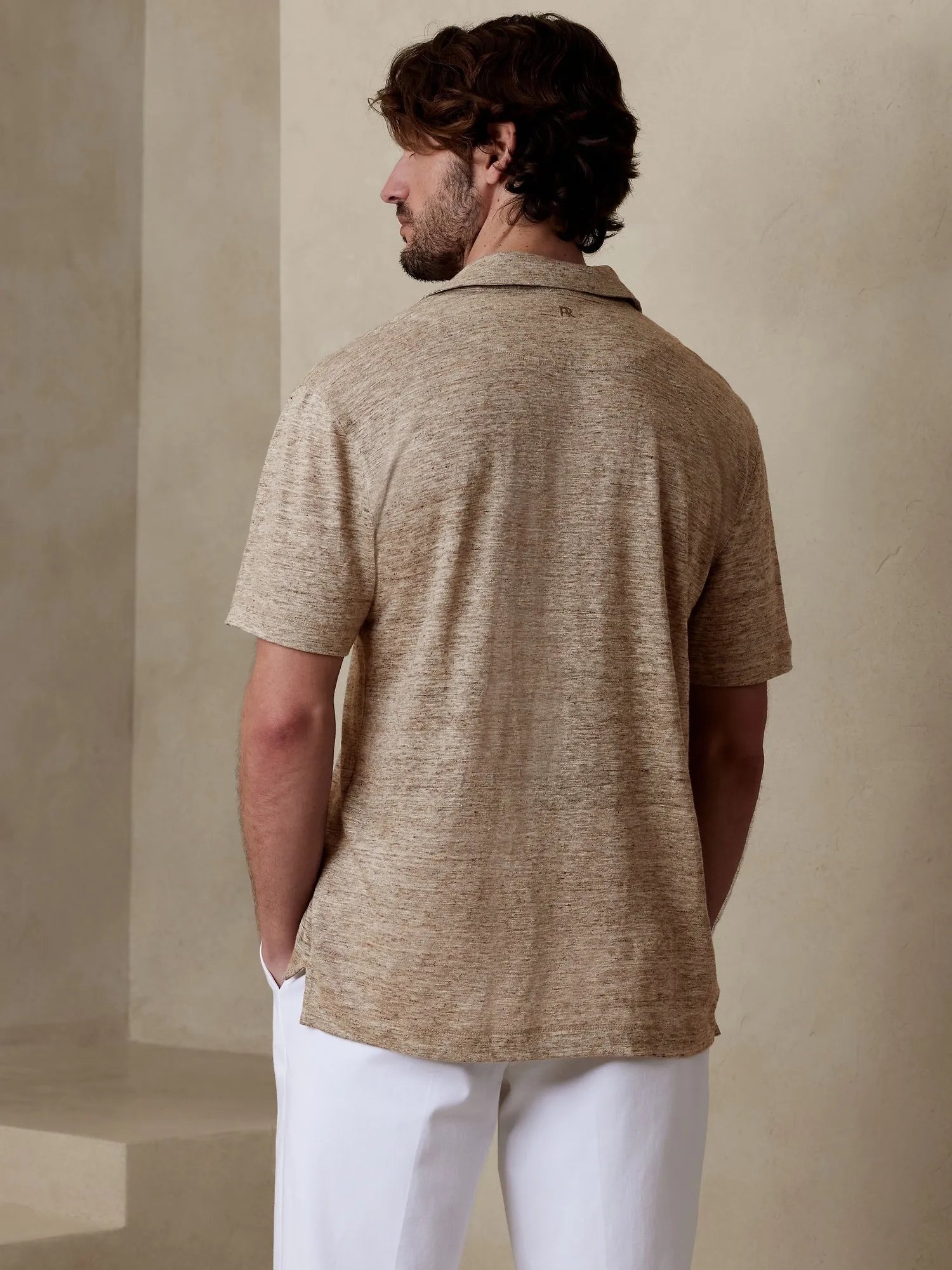 Linen Knit Resort Shirt