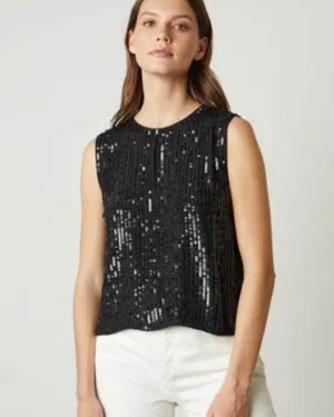 Maison Tank Top in Black