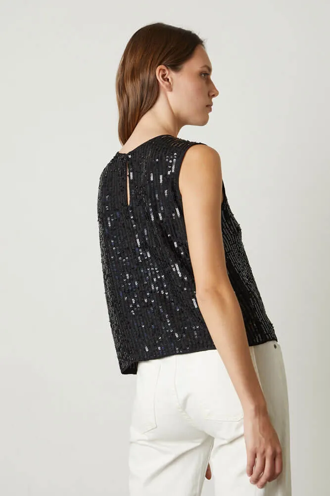 Maison Tank Top in Black