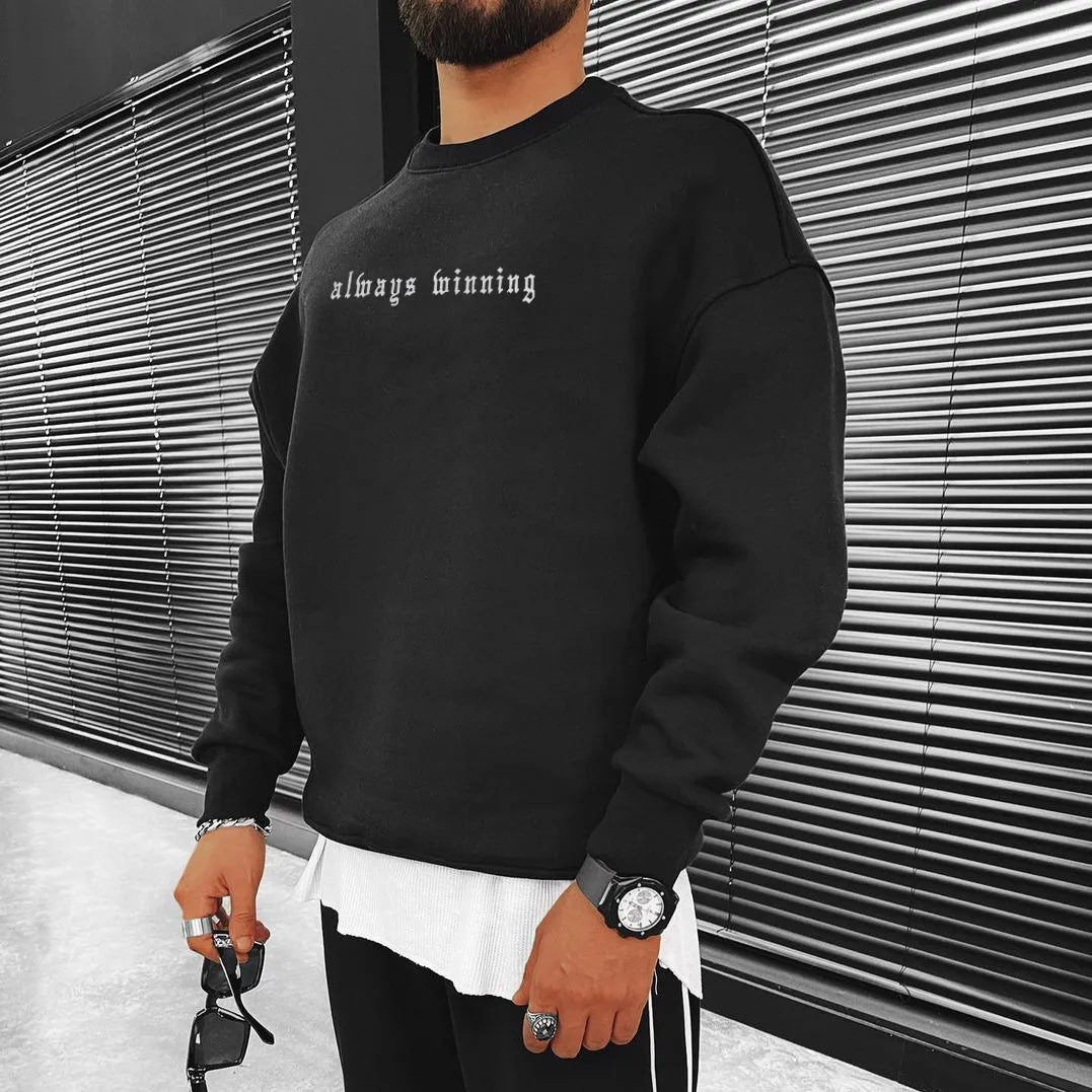 Men's Fashion Oversized Sweatshirt
