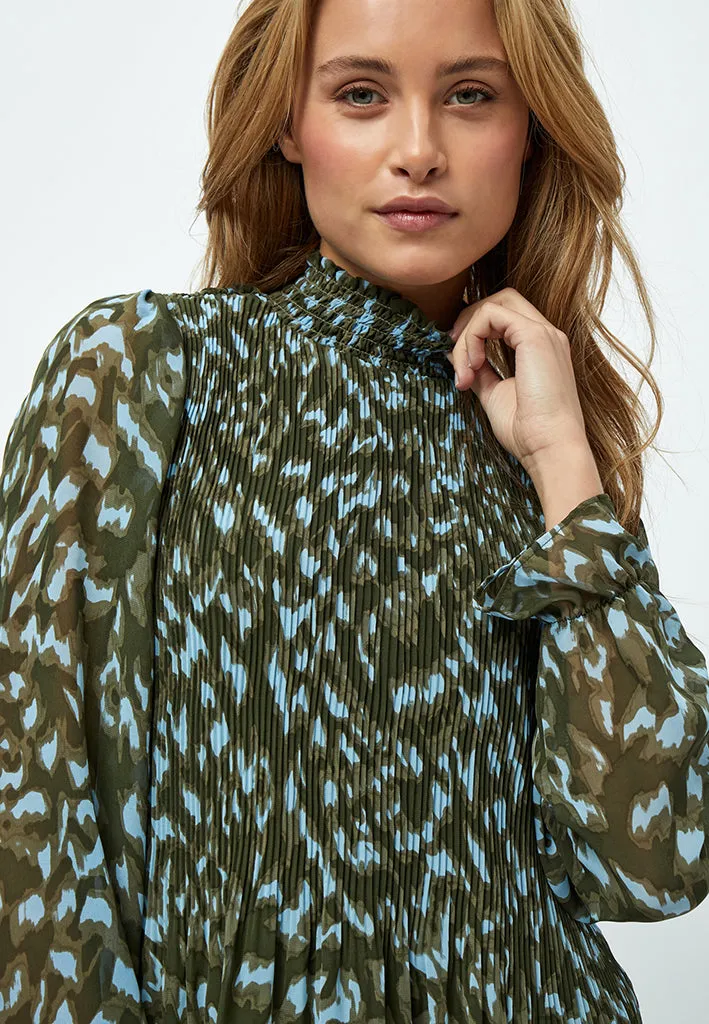 MSEria Blouse - Ivy Green Print