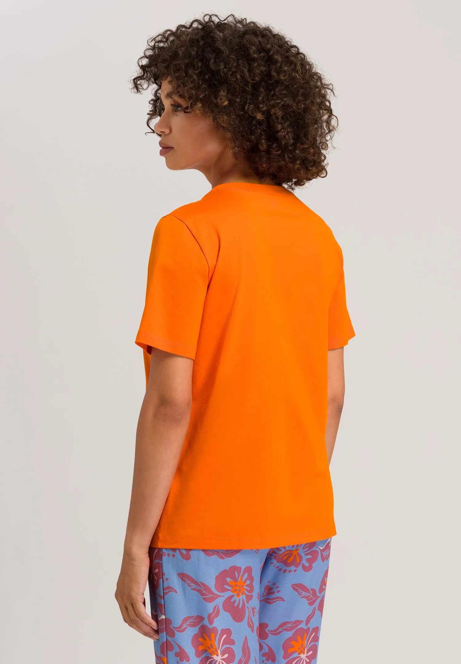 Natural Shirt Organic Cotton Top | Juicy Orange 78662-2292