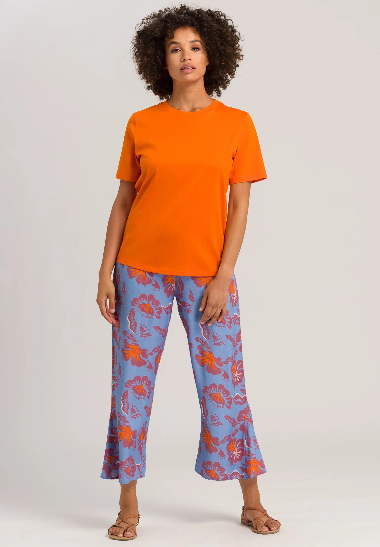 Natural Shirt Organic Cotton Top | Juicy Orange 78662-2292