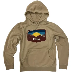 Ohio Sunset Pigment Dyed Hoodie