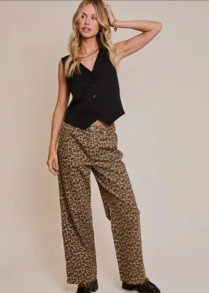 On the Prowl Wide Leg Jeans