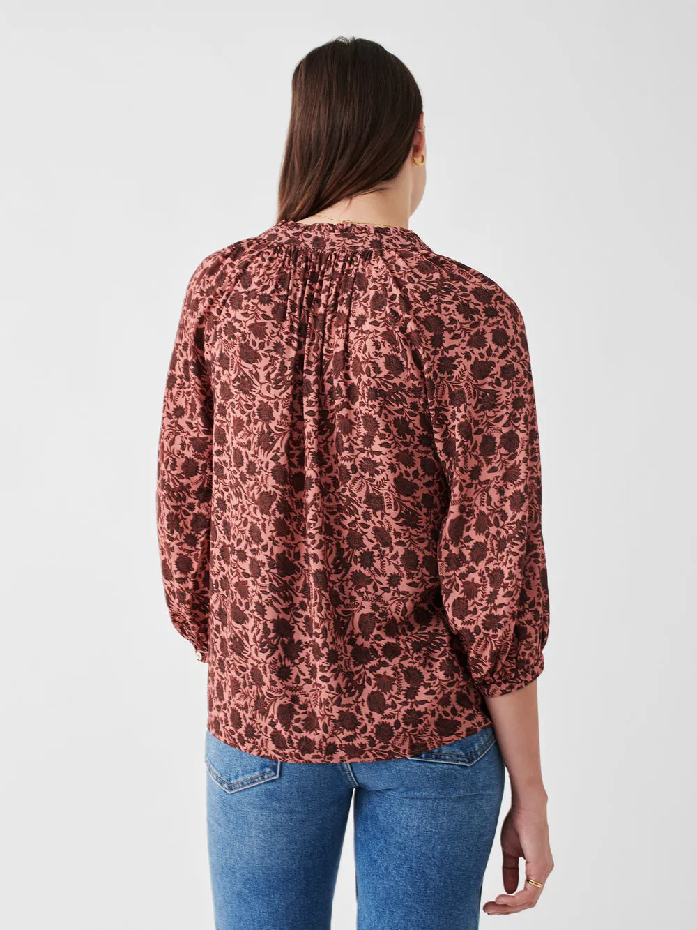 Portia Top in Montserrat Floral