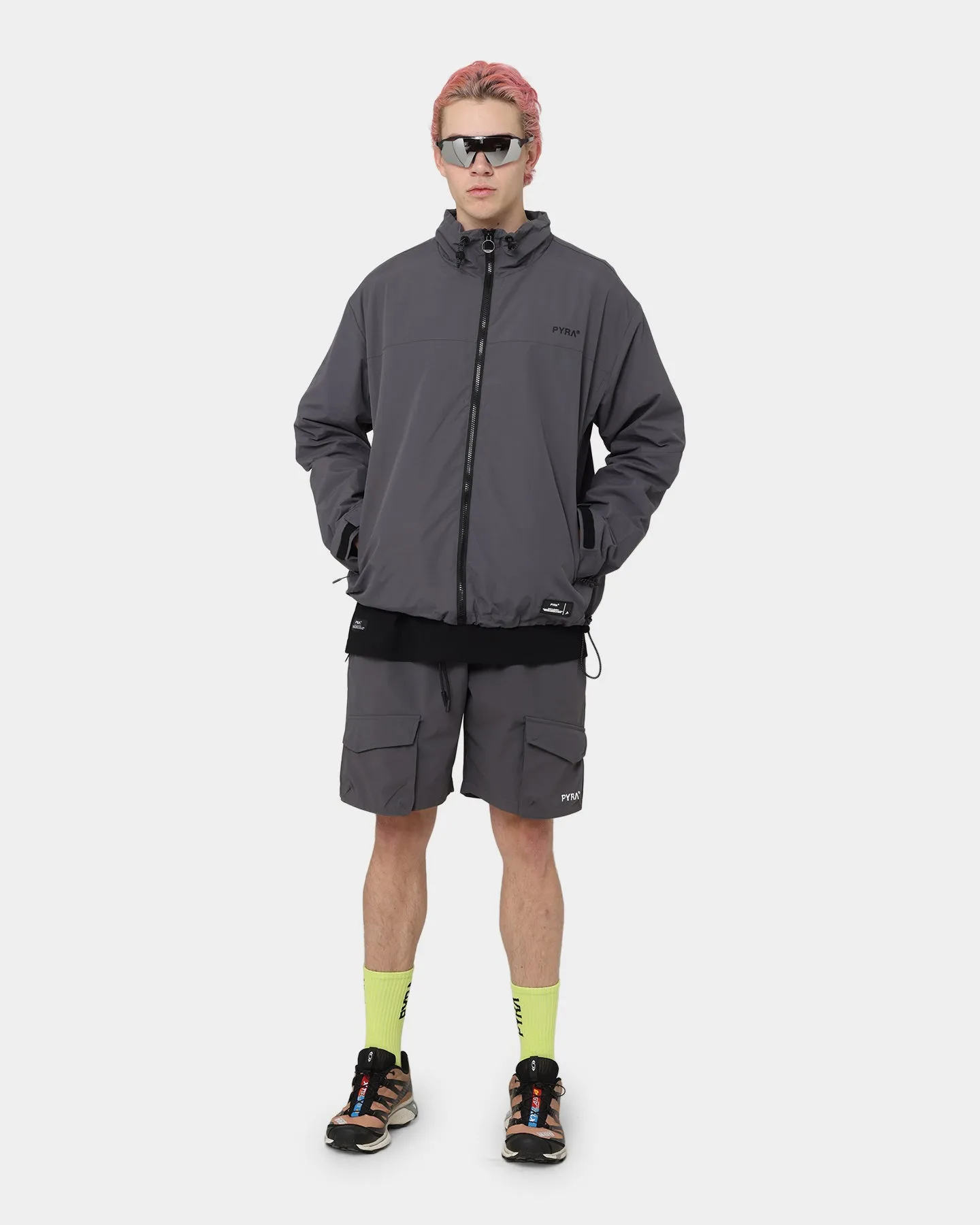 PYRA Elevation Windbreaker Titanium